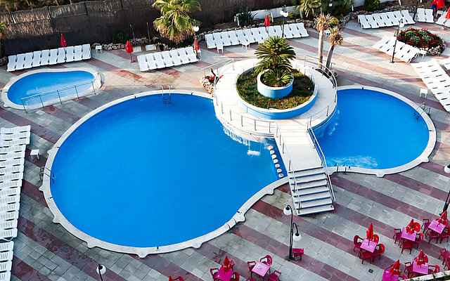 Hotel H.TOP Olympic Calella Pool Balkonsicht