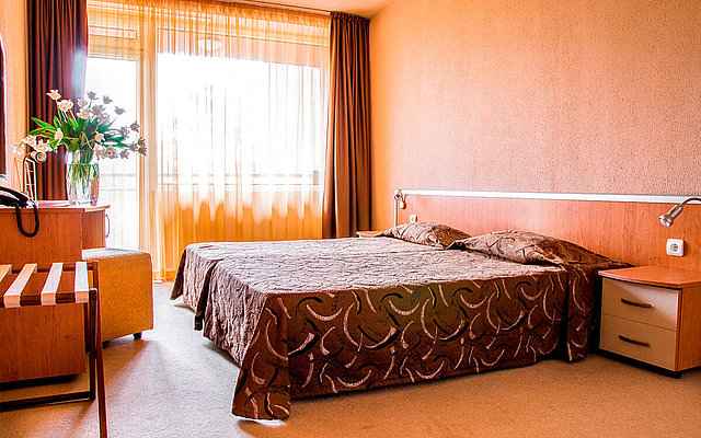 Hotel Gladiola Goldstrand Zimmer mit Doppelbett