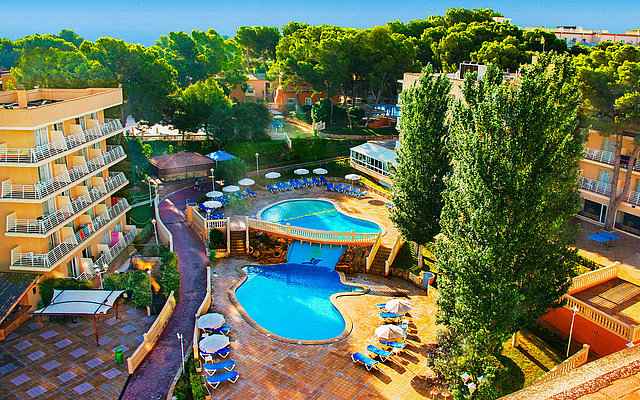 Hotel Palma Bay Club Resort Mallorca Balkonsicht